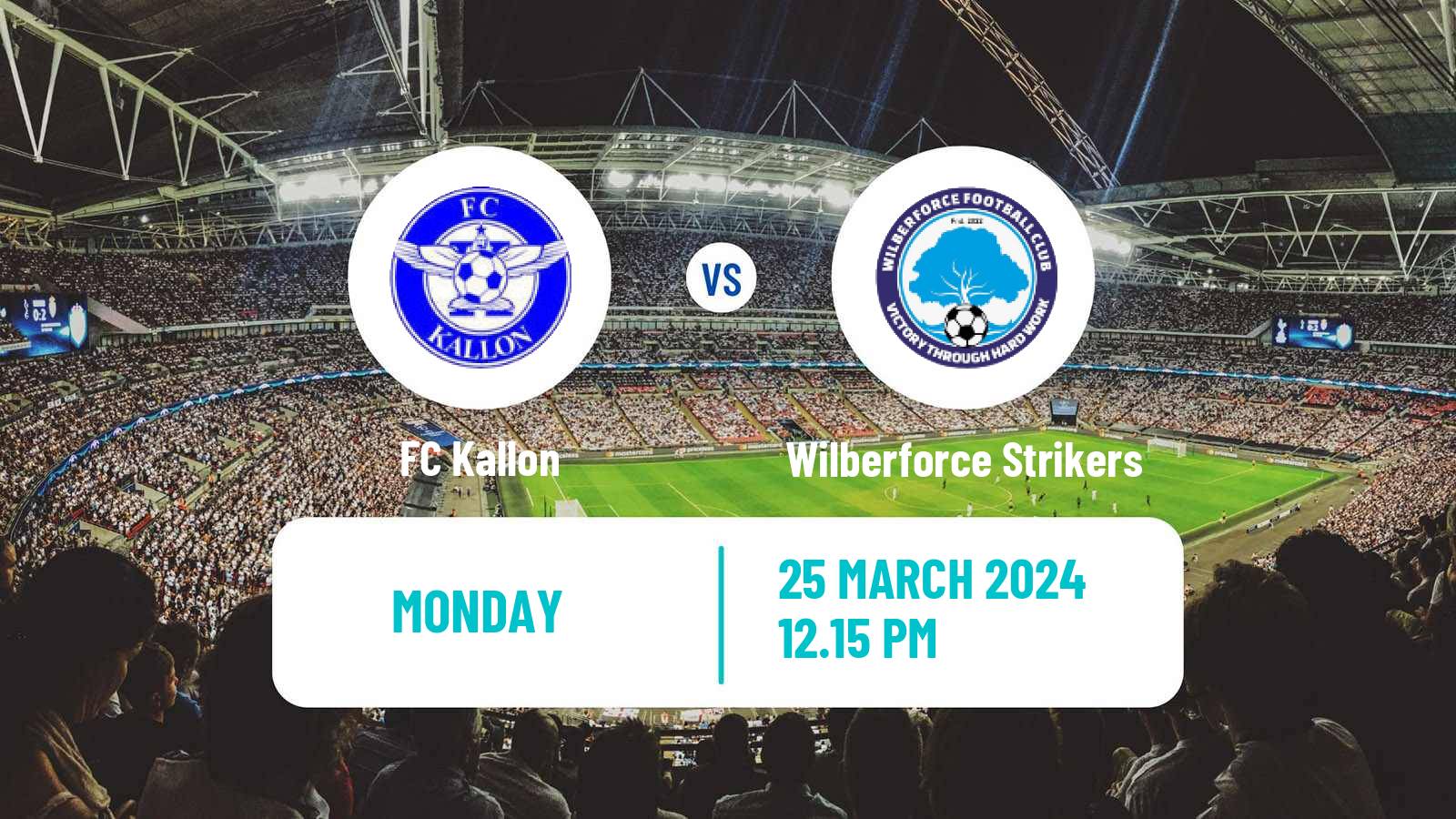 Soccer Sierra Leone Premier League Kallon - Wilberforce Strikers