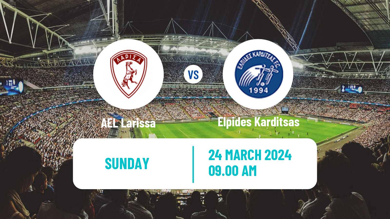 Soccer Greek Division A Women AEL Larissa - Elpides Karditsas