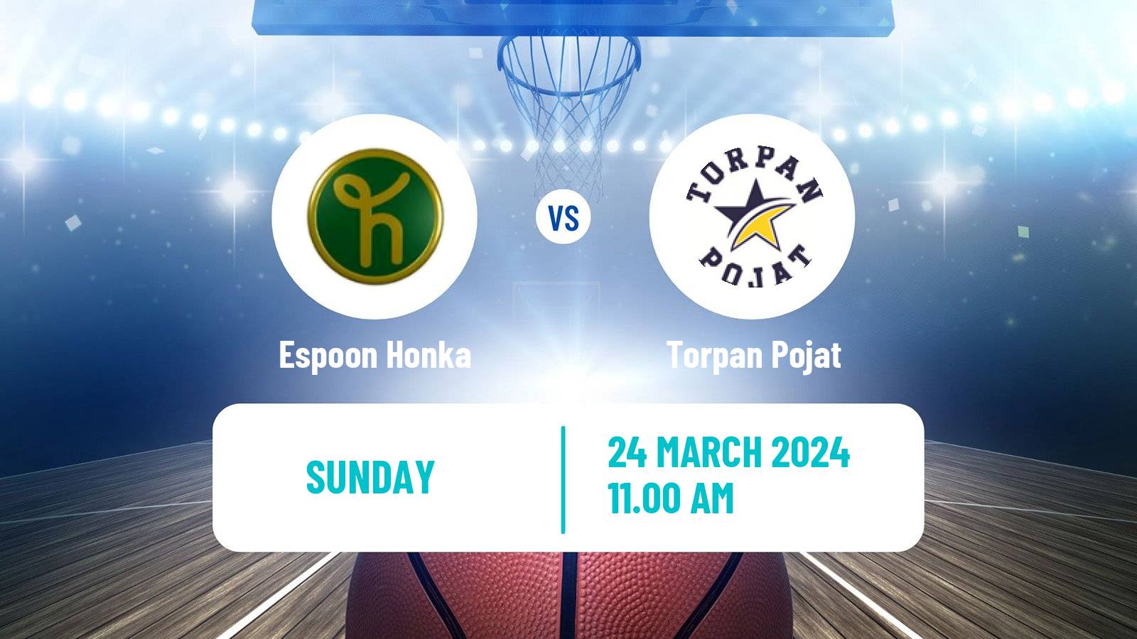 Basketball Finnish I Divisioona A Basketball Espoon Honka - Torpan Pojat