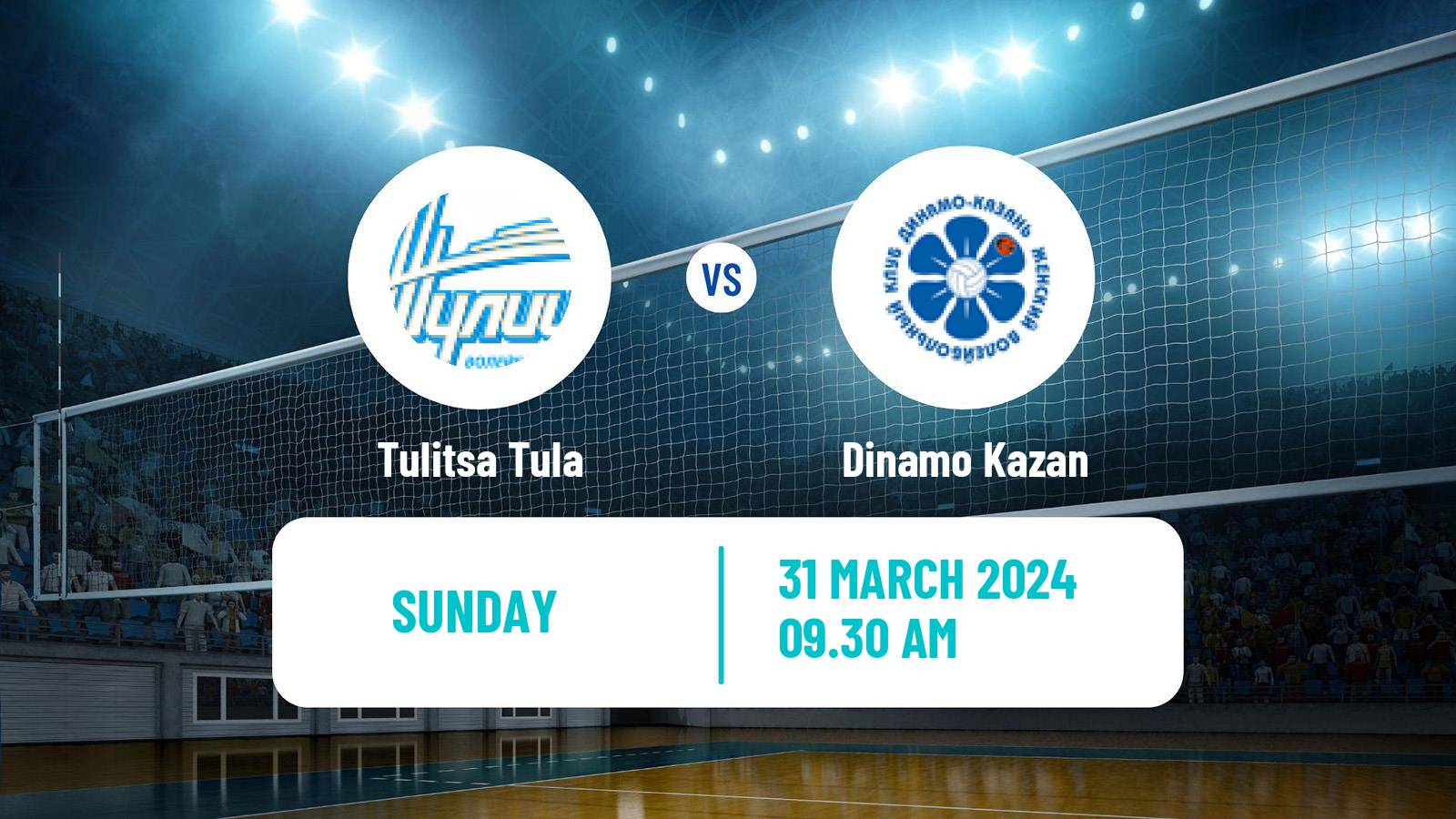 Volleyball Russian Super League Volleyball Women Tulitsa - Dinamo Kazan