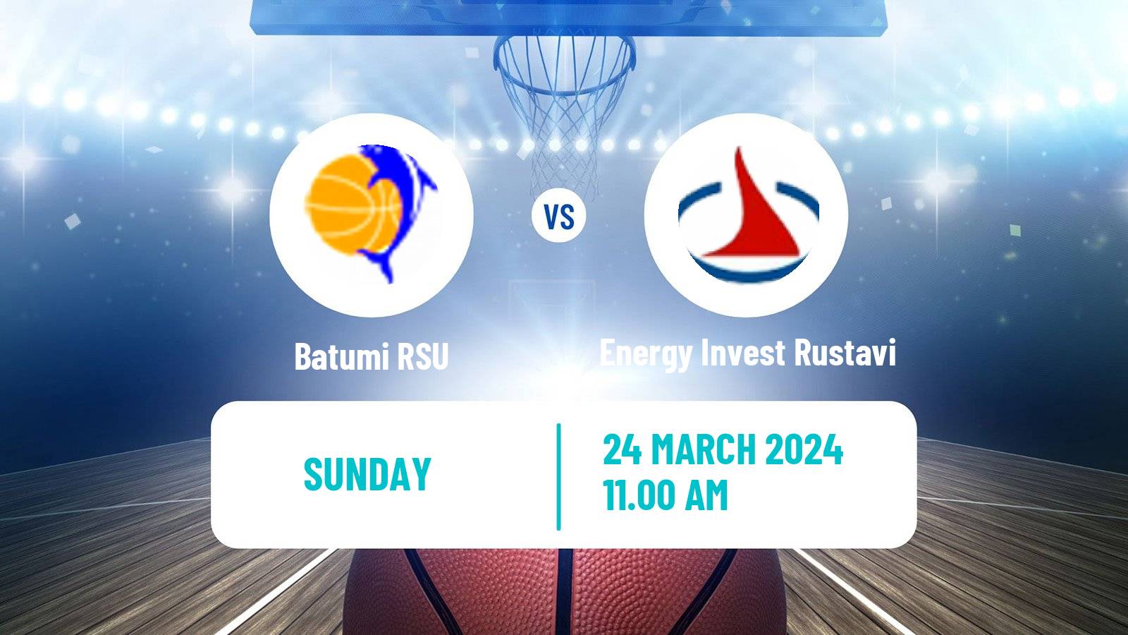 Basketball Georgian Superleague Basketball Batumi RSU - Energy Invest Rustavi