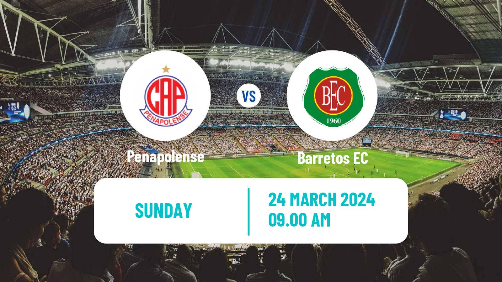Soccer Brazilian Campeonato Paulista A4 Penapolense - Barretos