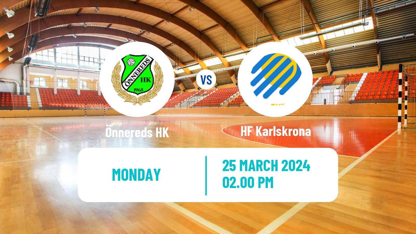 Handball Swedish Elitserien Handball Önnereds - HF Karlskrona