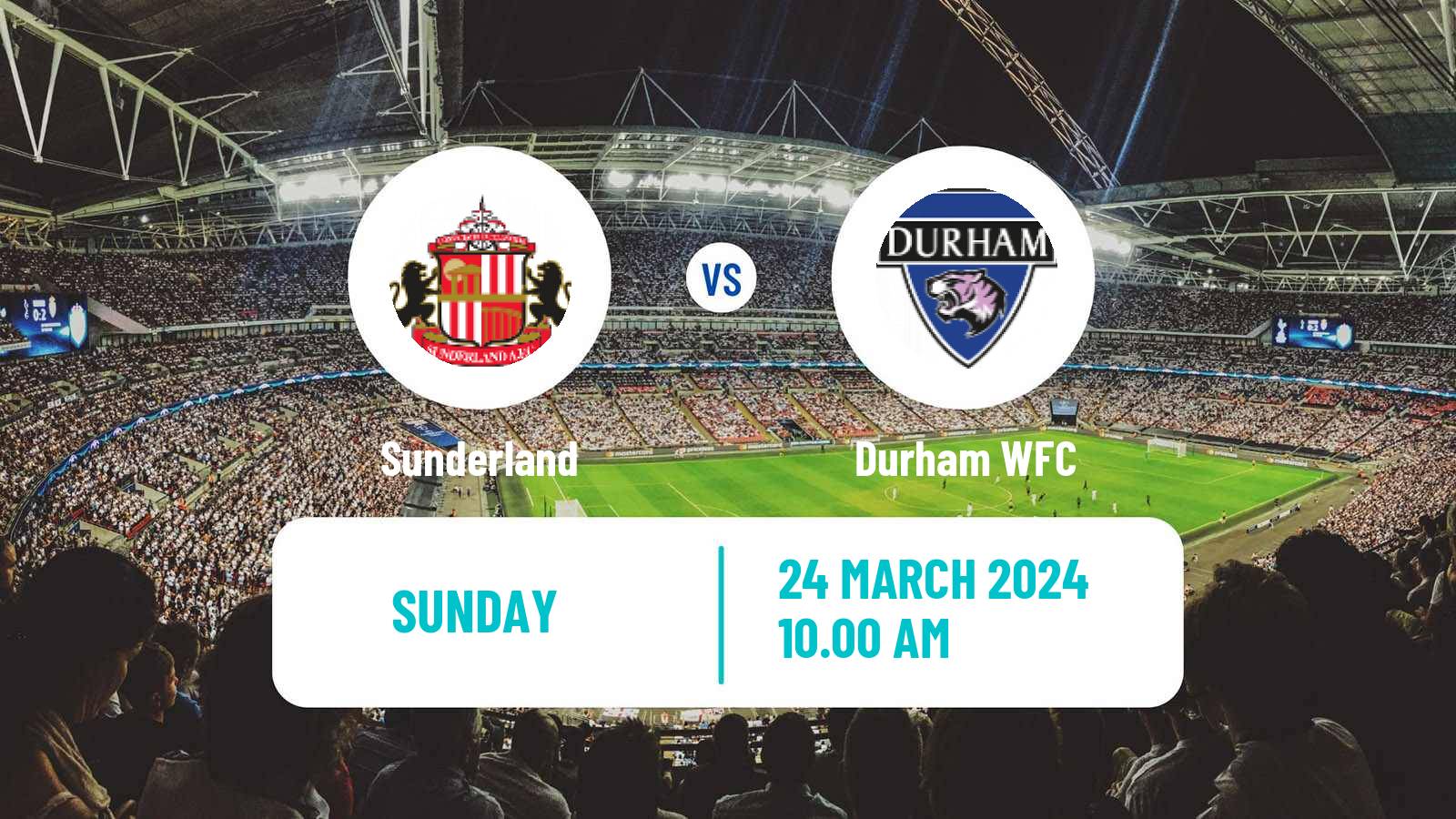 Soccer English Women Championship Sunderland - Durham