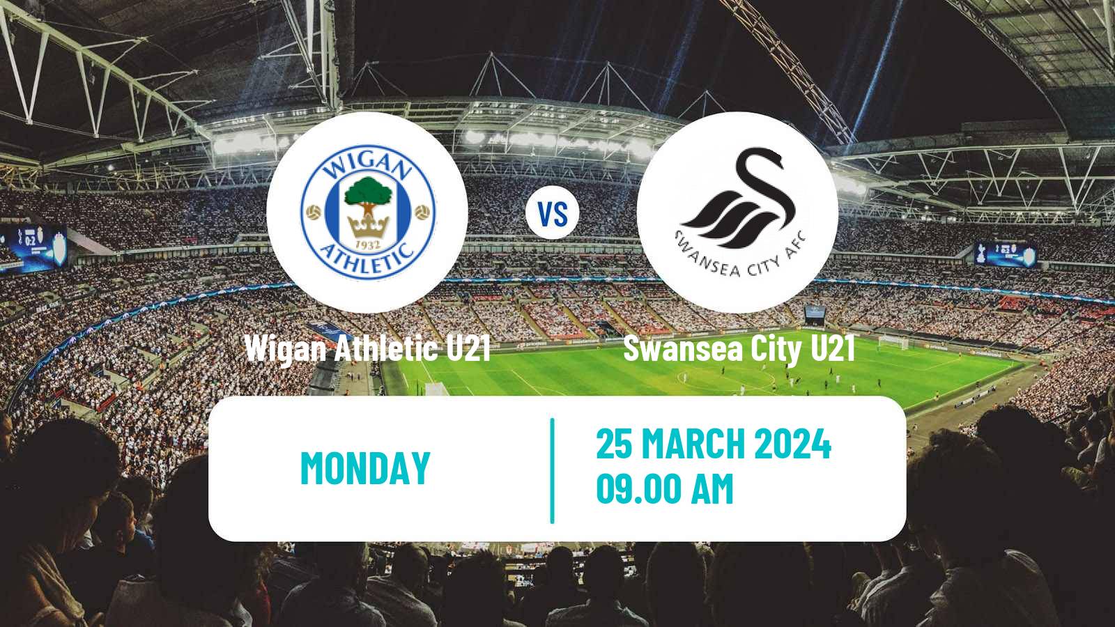 Soccer English Professional Development League Wigan Athletic U21 - Swansea City U21