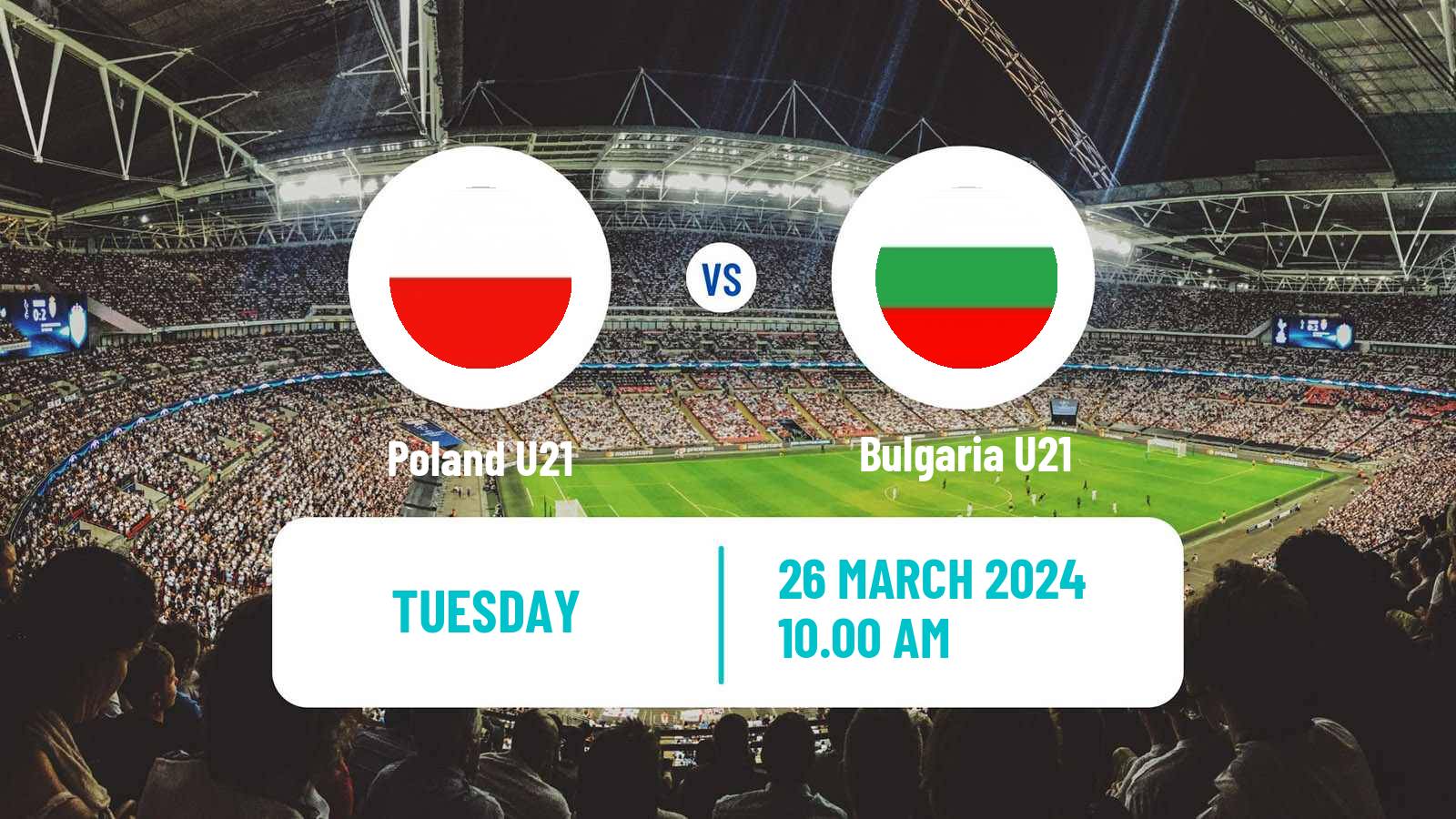 Soccer UEFA Euro U21 Poland U21 - Bulgaria U21