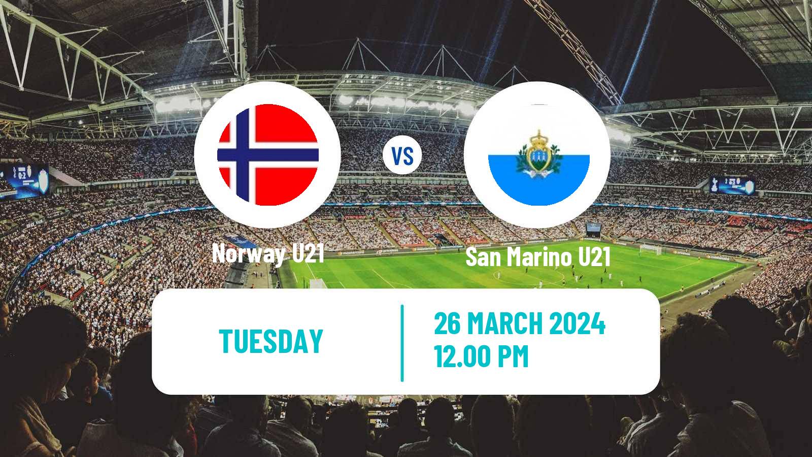 Soccer UEFA Euro U21 Norway U21 - San Marino U21