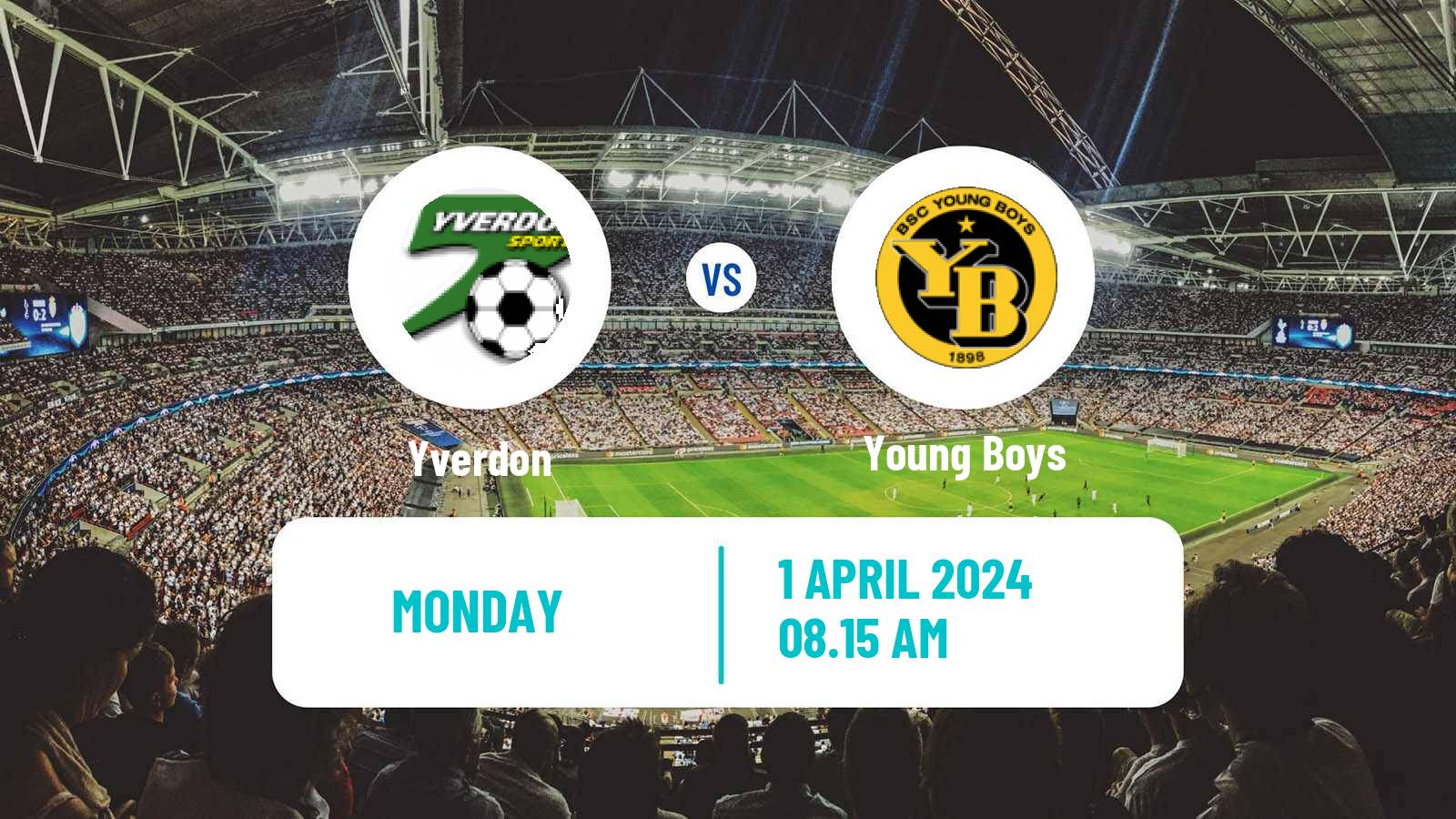Soccer Swiss Super League Yverdon - Young Boys