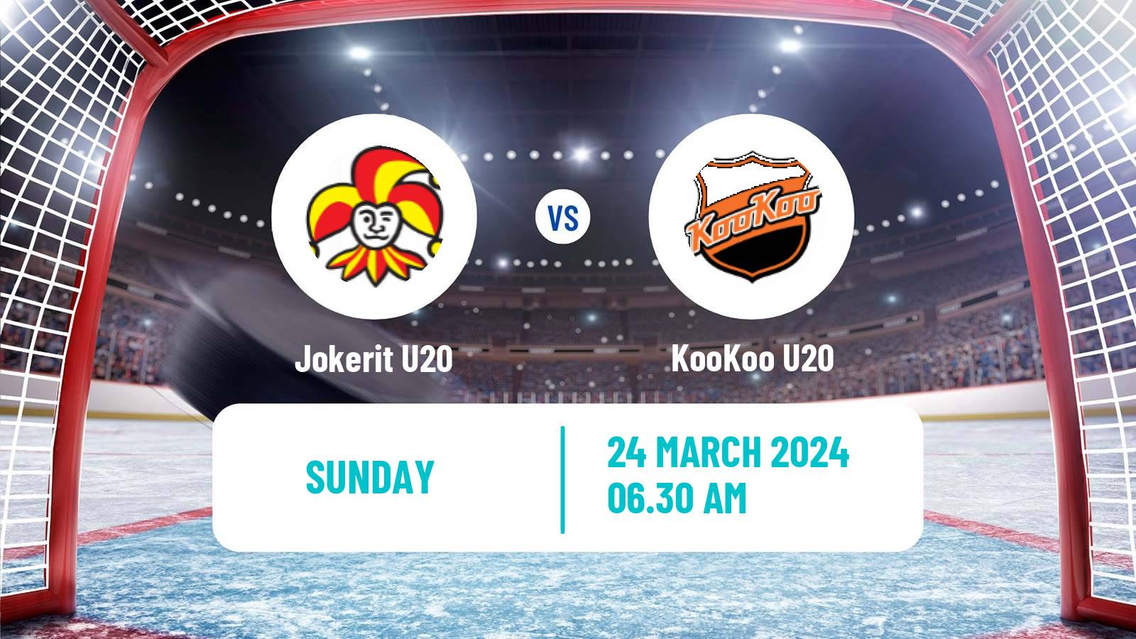 Hockey Finnish SM-sarja U20 Jokerit U20 - KooKoo U20