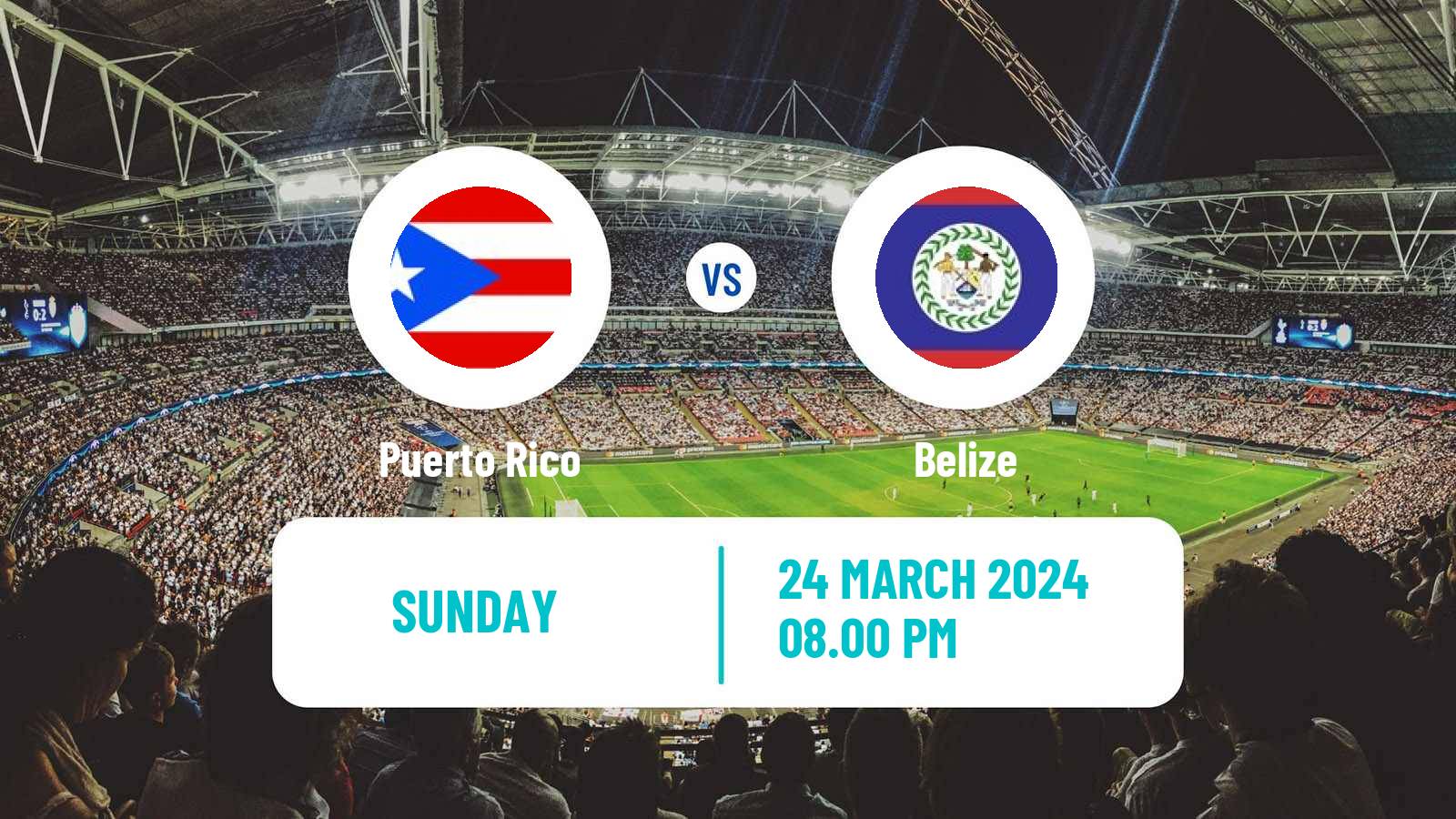 Soccer Friendly Puerto Rico - Belize