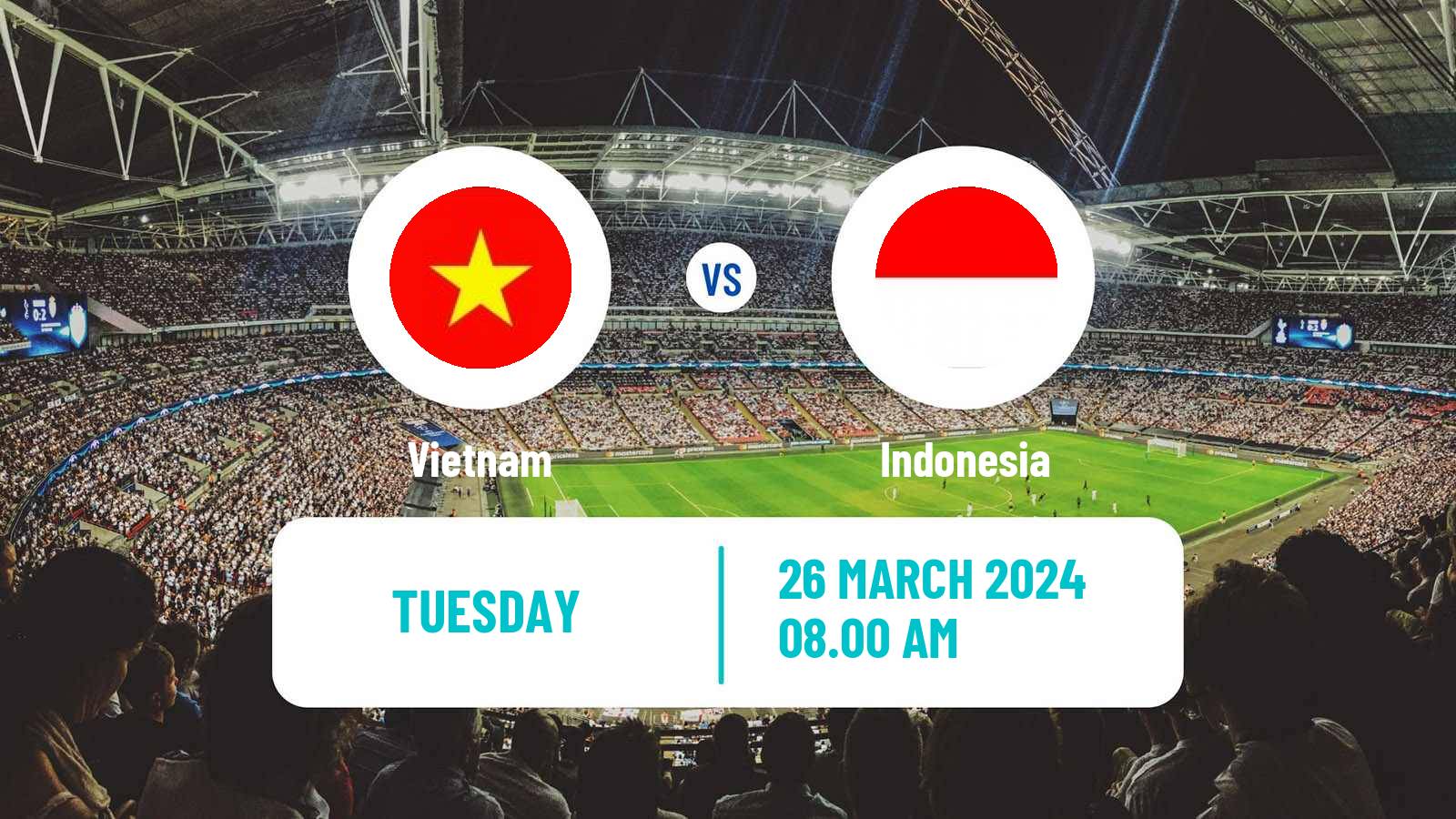 Soccer FIFA World Cup Vietnam - Indonesia