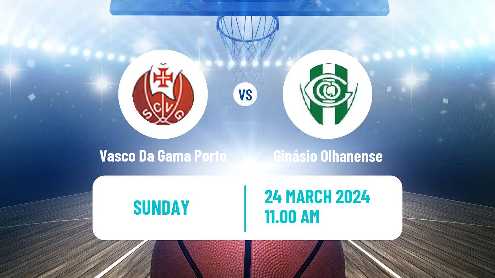 Basketball Portuguese Proliga Basketball Vasco Da Gama Porto - Ginásio Olhanense