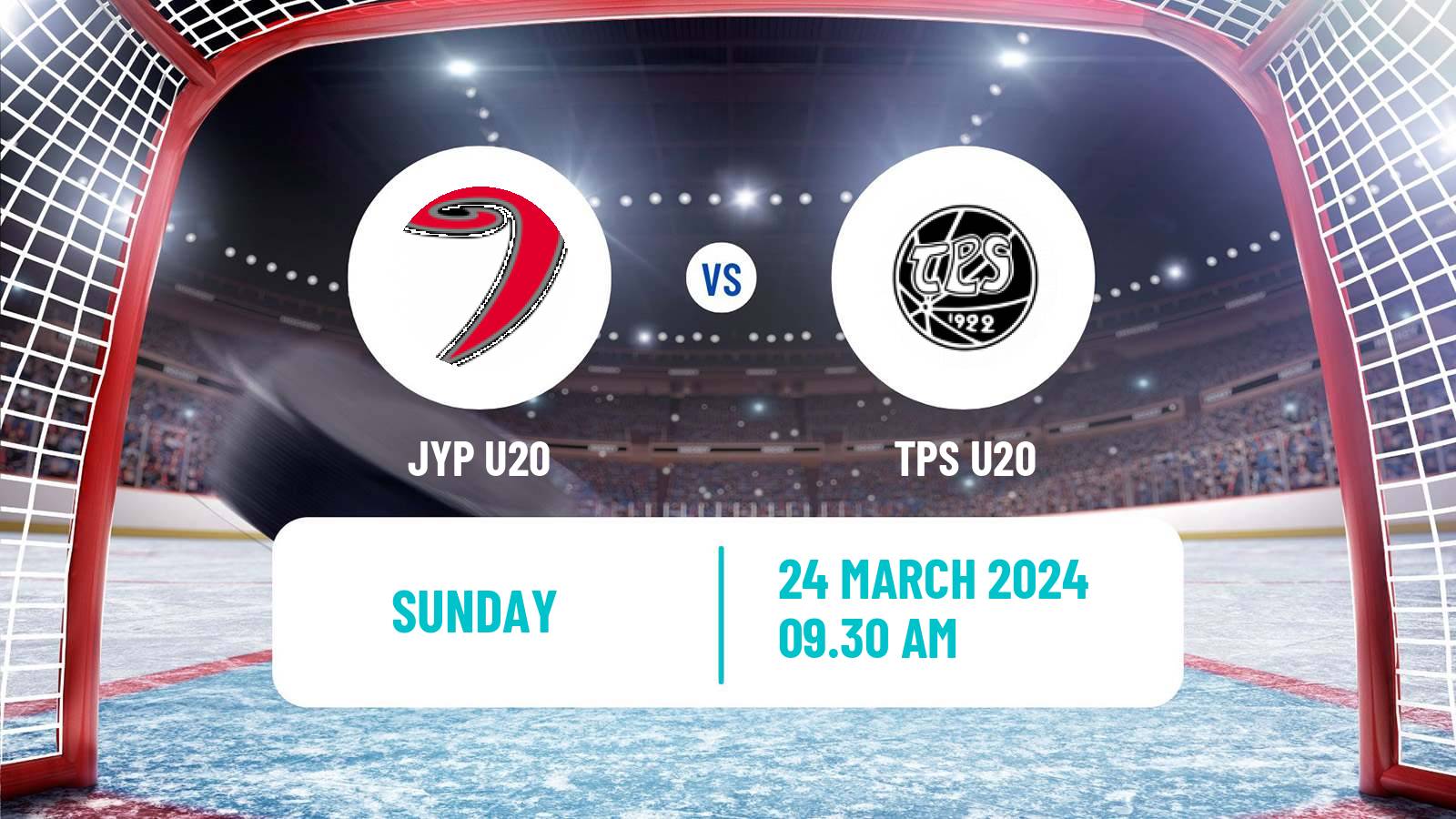 Hockey Finnish SM-sarja U20 JYP U20 - TPS U20