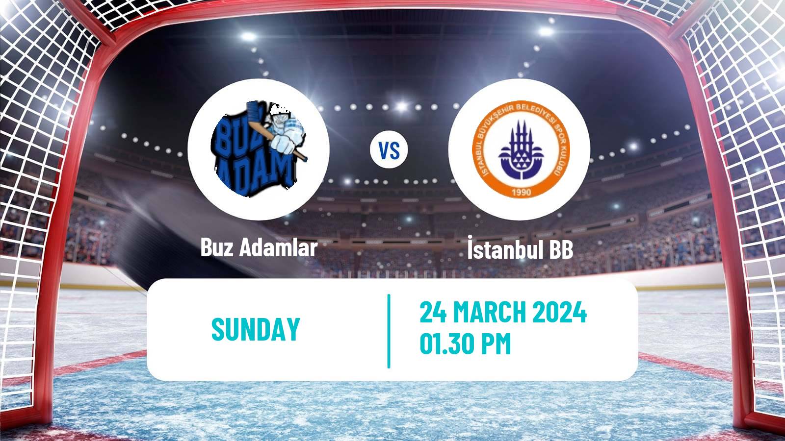 Hockey Turkish Super Lig Hockey Buz Adamlar - İstanbul BB
