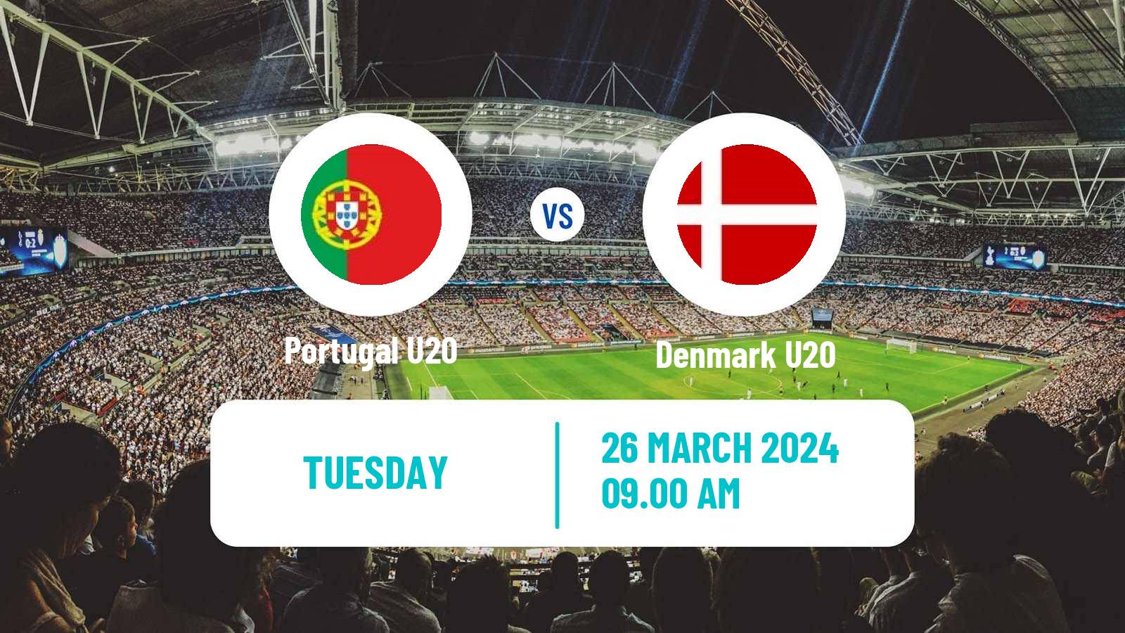 Soccer Friendly Portugal U20 - Denmark U20