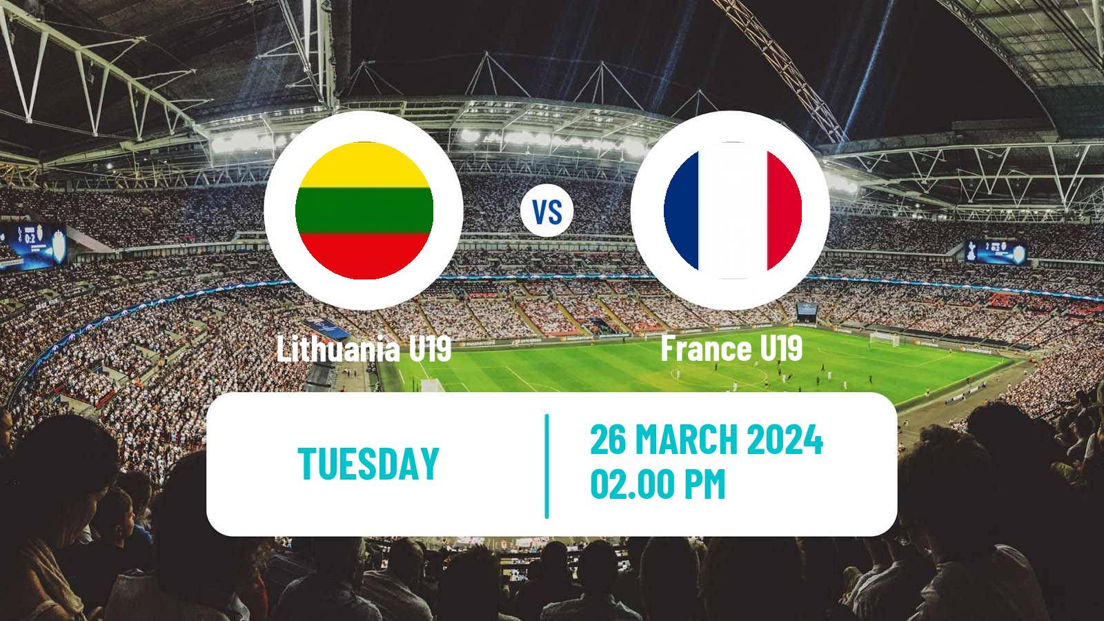 Soccer UEFA Euro U19 Lithuania U19 - France U19