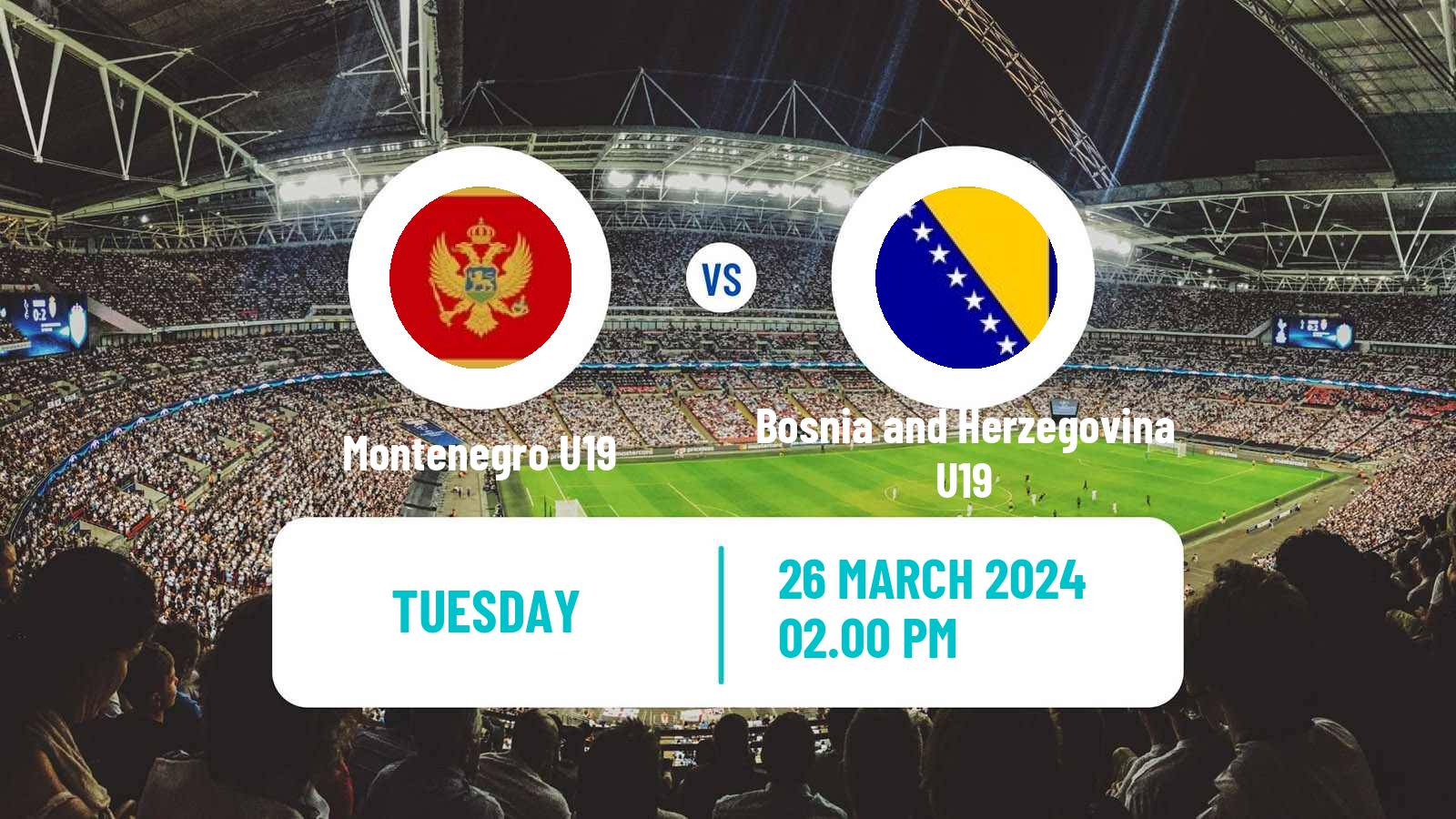 Soccer UEFA Euro U19 Montenegro U19 - Bosnia and Herzegovina U19
