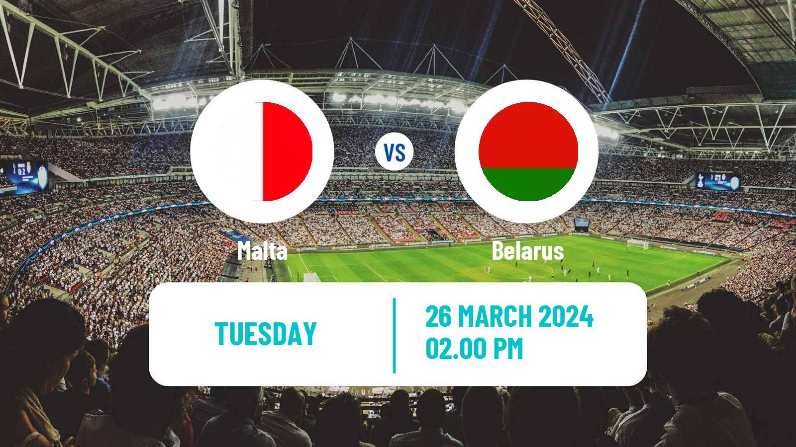 Soccer Friendly Malta - Belarus