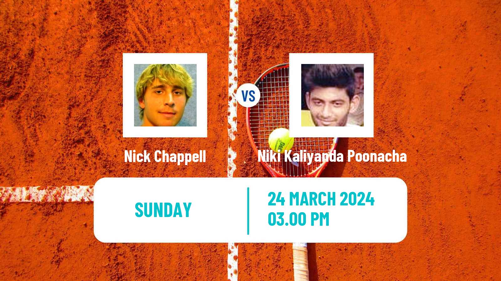 Tennis San Luis Potosi Challenger Men Nick Chappell - Niki Kaliyanda Poonacha