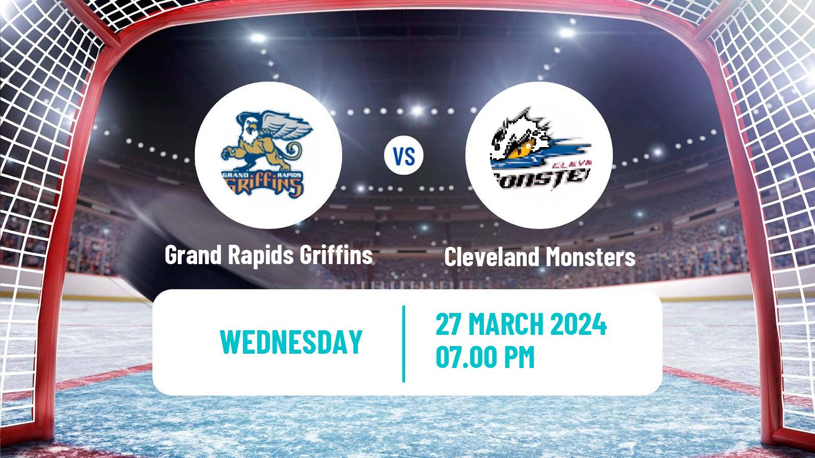 Hockey AHL Grand Rapids Griffins - Cleveland Monsters