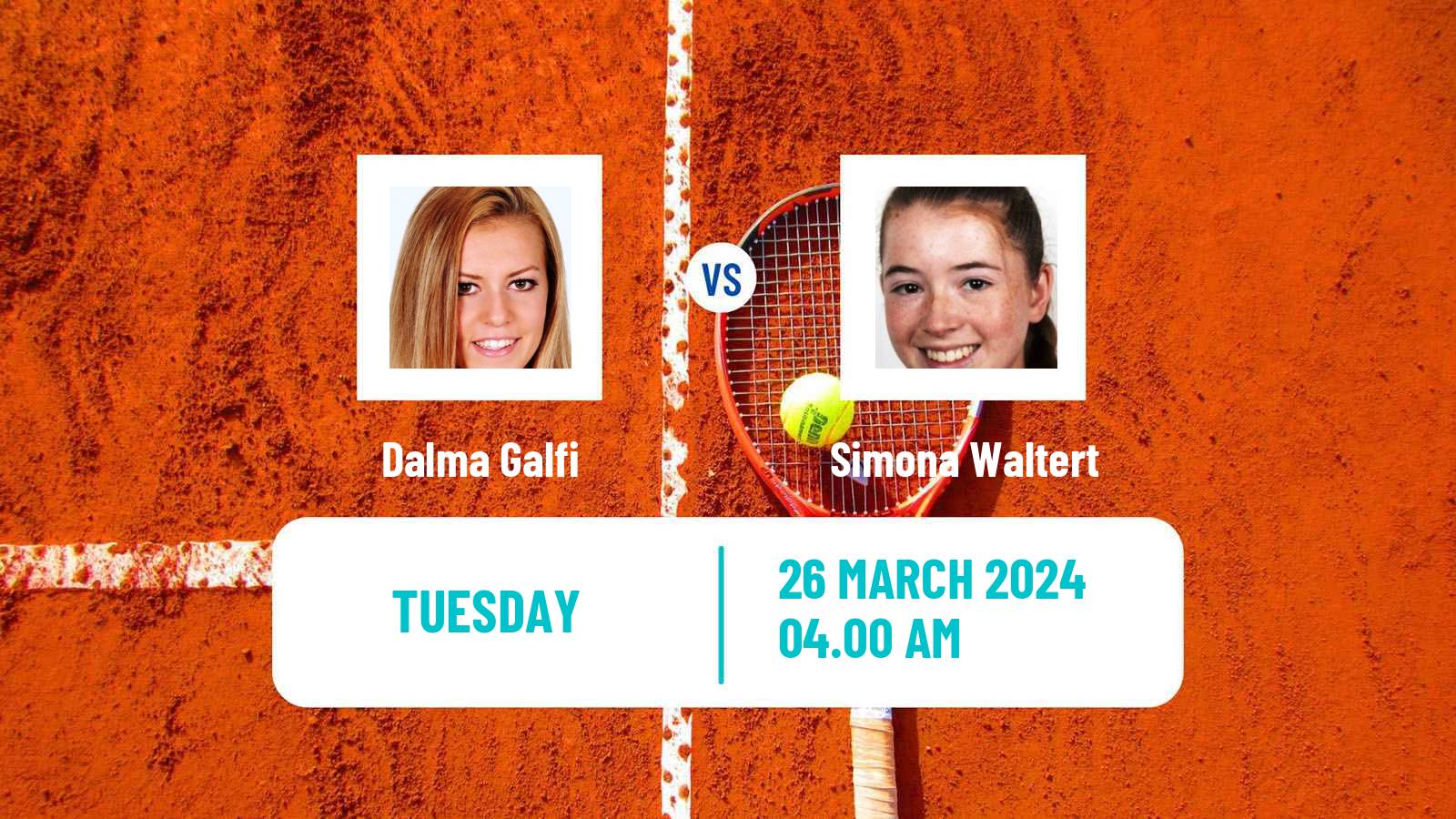 Tennis Antalya Challenger Women Dalma Galfi - Simona Waltert