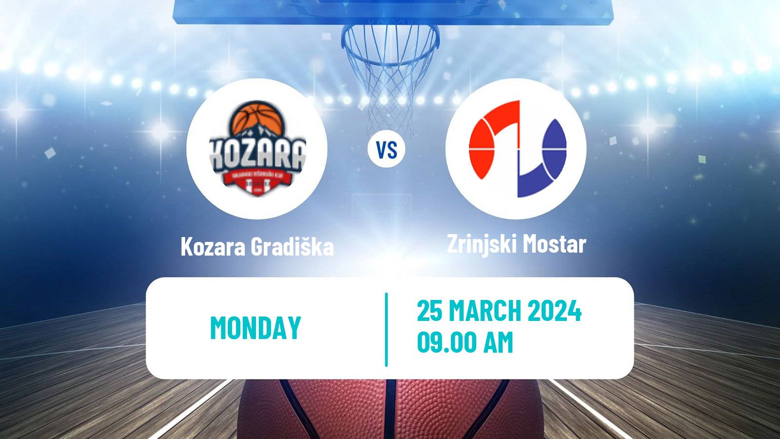 Basketball Bosnian Prvenstvo Basketball Women Kozara Gradiška - Zrinjski Mostar