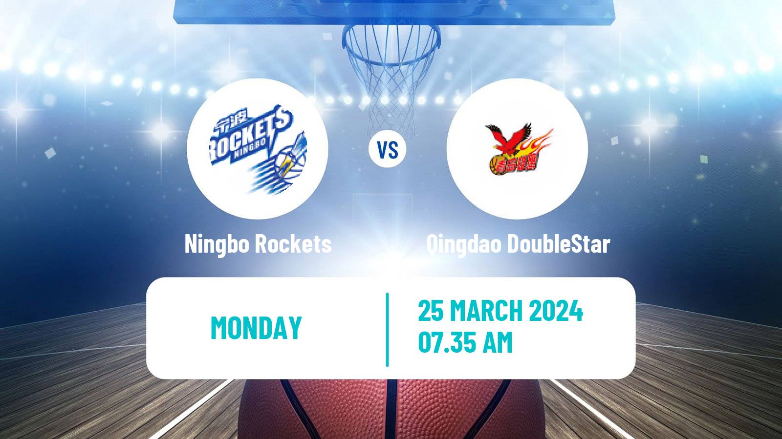 Basketball CBA Ningbo Rockets - Qingdao DoubleStar