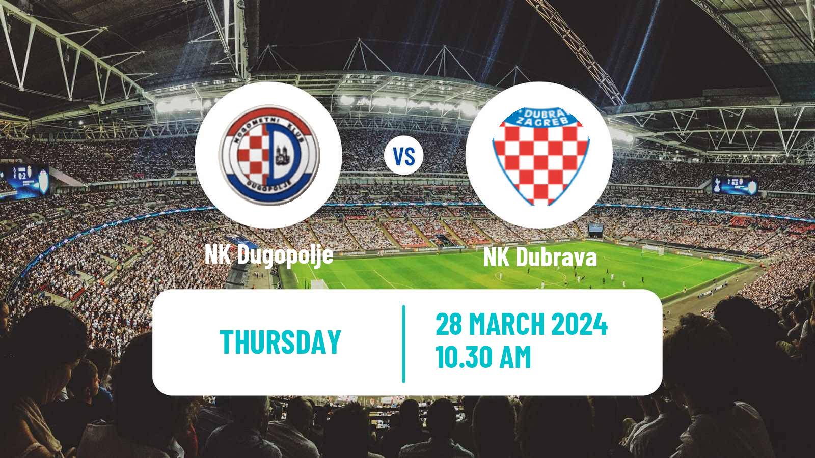 Soccer Croatian Prva NL Dugopolje - Dubrava