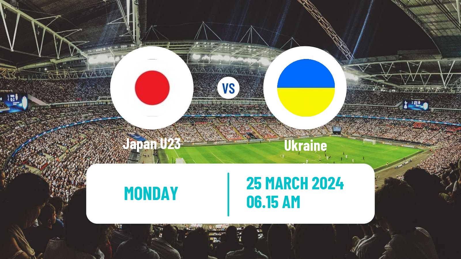 Soccer Friendly Japan U23 - Ukraine