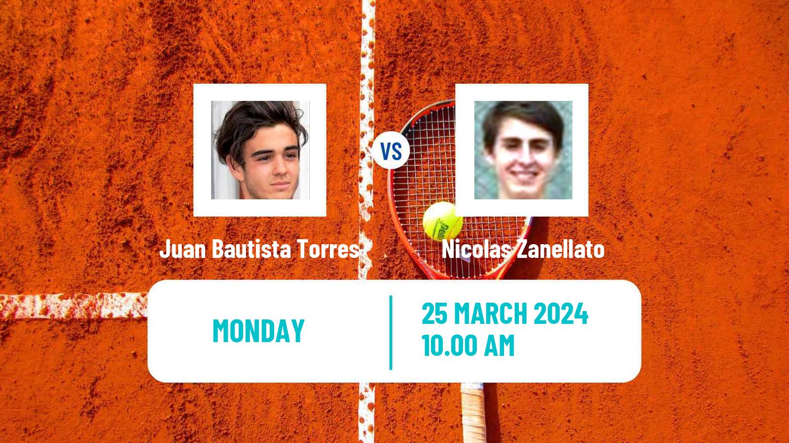 Tennis Sao Leopoldo Challenger Men Juan Bautista Torres - Nicolas Zanellato