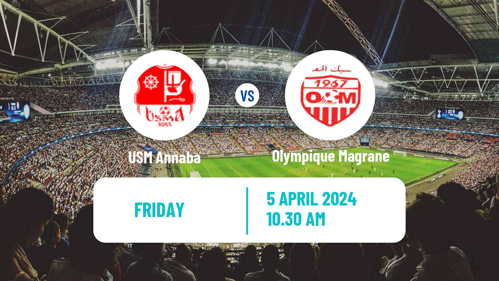 Soccer Algerian Ligue 2 Annaba - Olympique Magrane