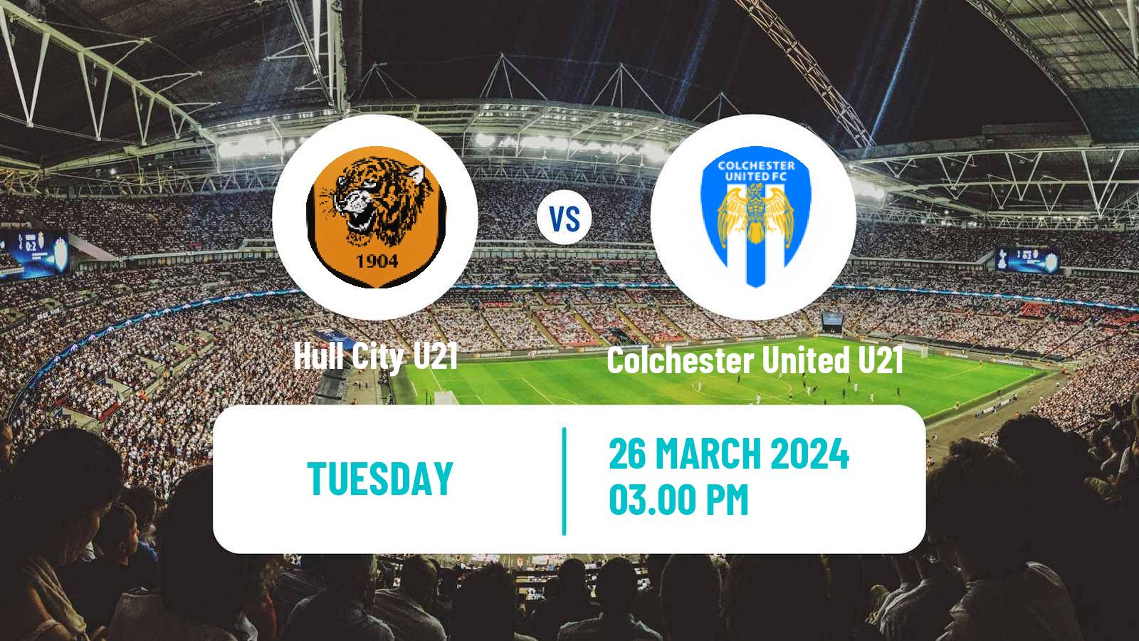 Soccer English Professional Development League Hull City U21 - Colchester United U21
