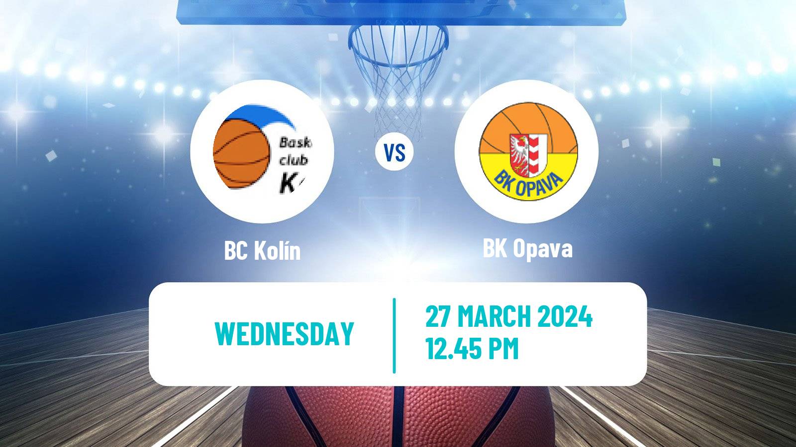 Basketball Czech NBL Kolín - Opava