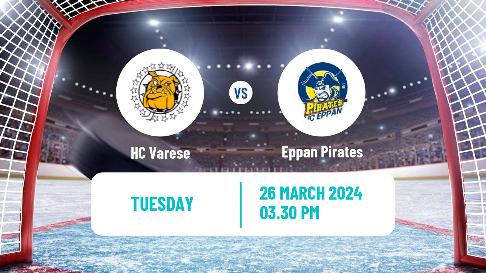 Hockey Italian IHL Varese - Eppan Pirates