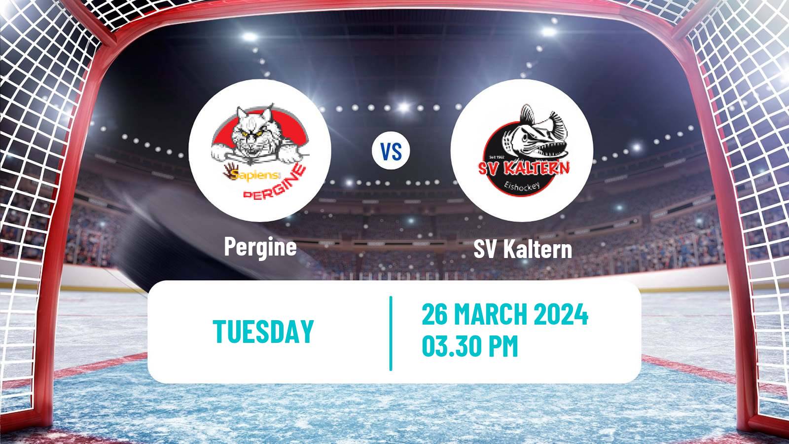 Hockey Italian IHL Pergine - Kaltern