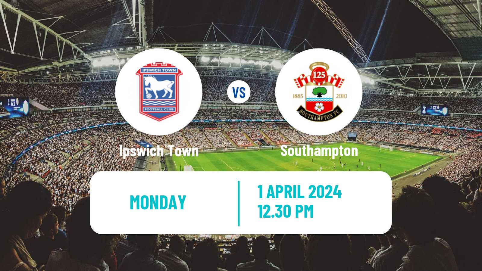 Soccer English League Championship Ipswich Town - Southampton
