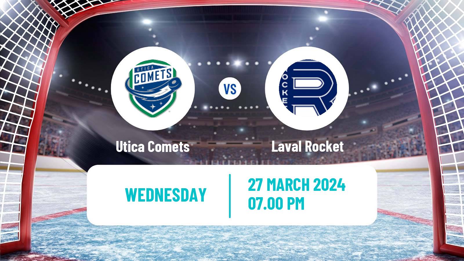 Hockey AHL Utica Comets - Laval Rocket