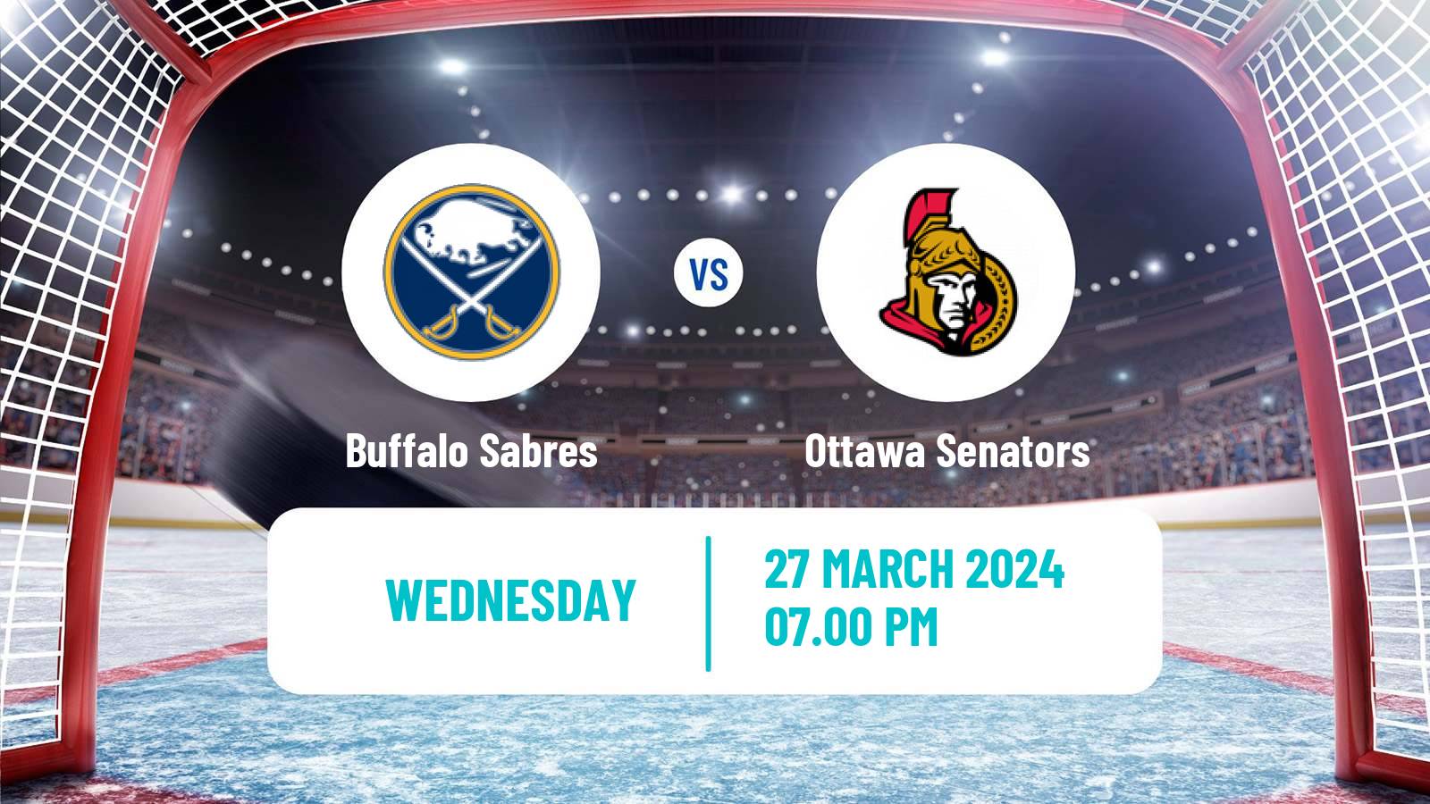 Hockey NHL Buffalo Sabres - Ottawa Senators