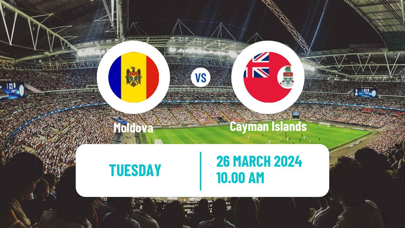 Soccer Friendly Moldova - Cayman Islands