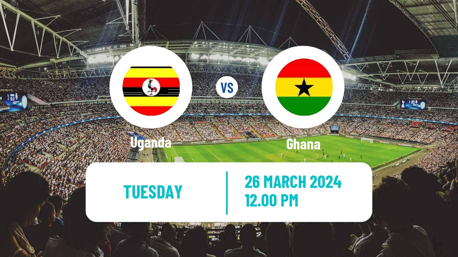 Soccer Friendly Uganda - Ghana