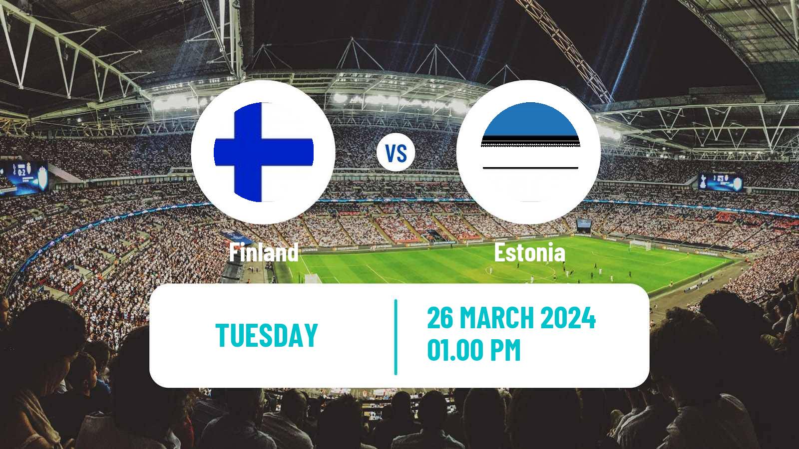 Soccer Friendly Finland - Estonia