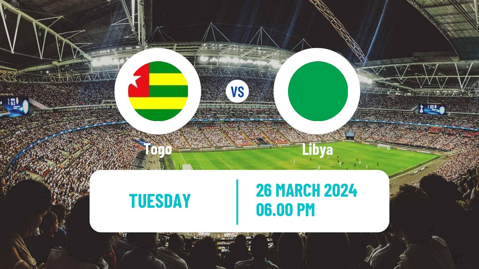 Soccer Friendly Togo - Libya