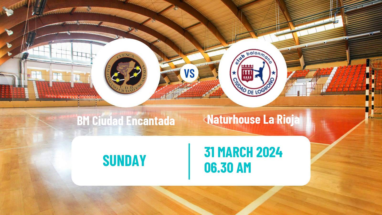 Handball Spanish Liga ASOBAL BM Ciudad Encantada - Naturhouse La Rioja
