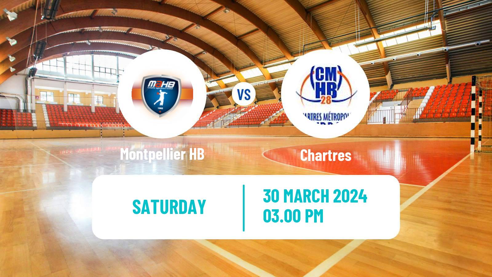 Handball French Starligue Handball Montpellier HB - Chartres