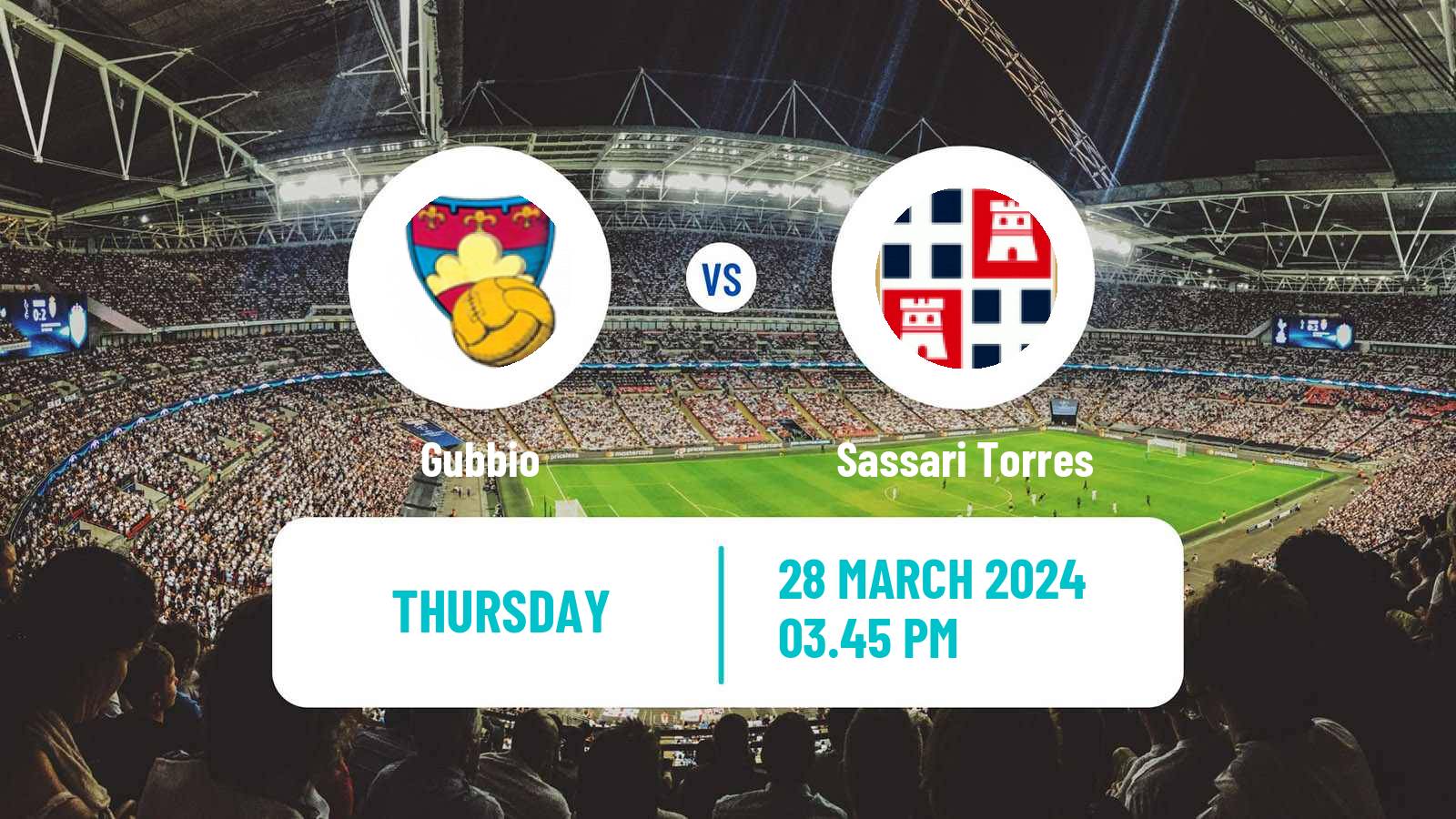 Soccer Italian Serie C Group B Gubbio - Sassari Torres
