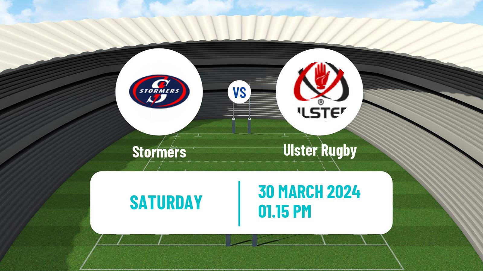 Rugby union United Rugby Championship Stormers - Ulster