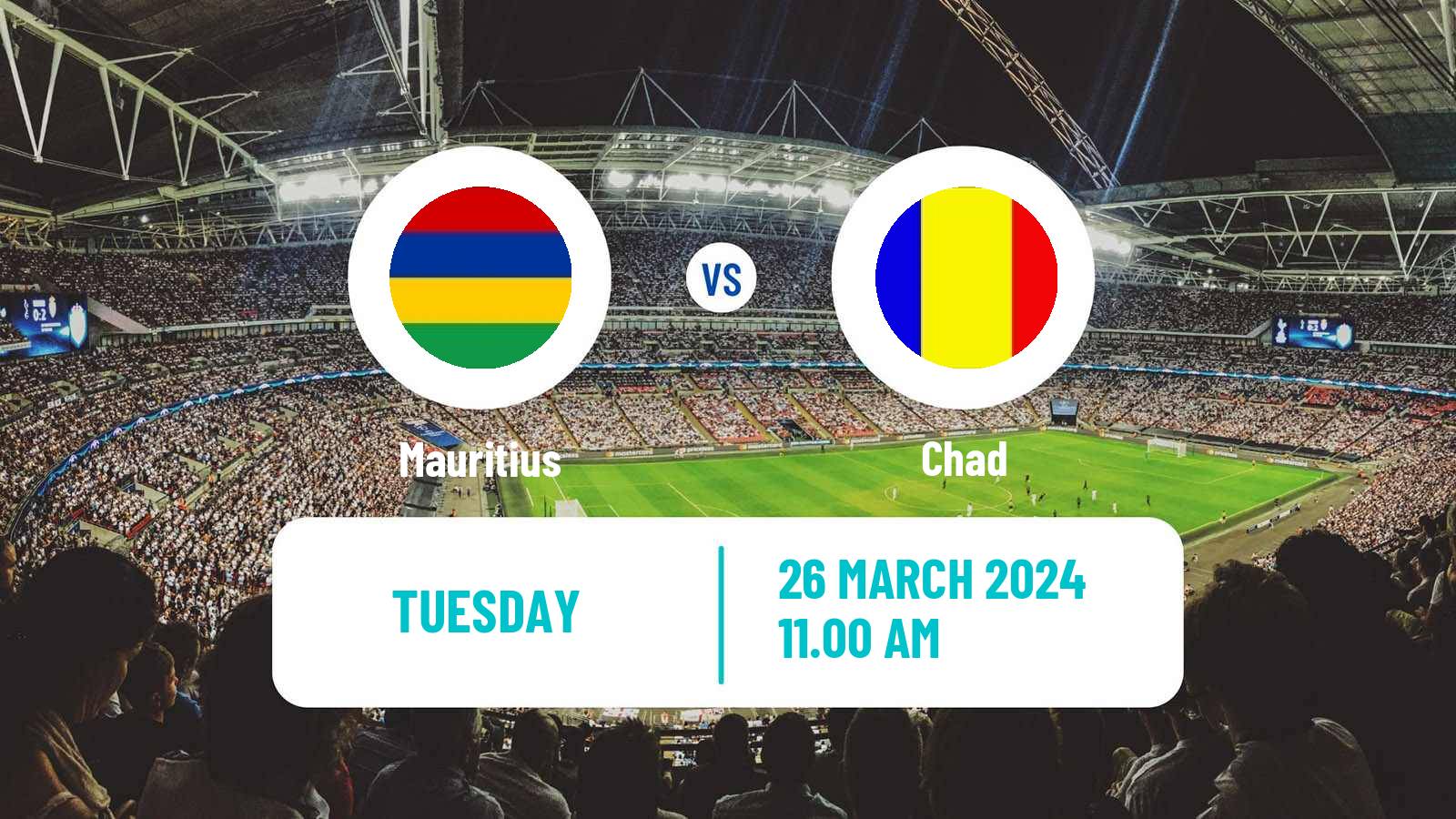 Soccer Africa Cup of Nations Mauritius - Chad