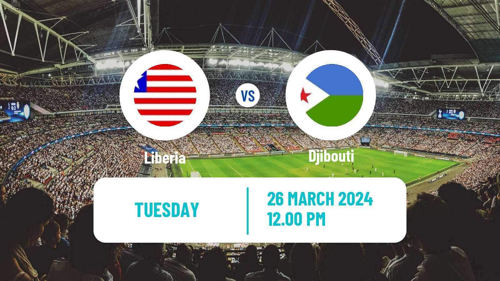 Soccer Africa Cup of Nations Liberia - Djibouti