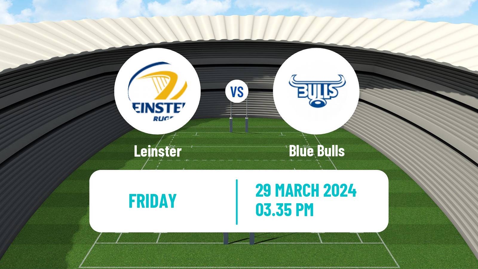 Rugby union United Rugby Championship Leinster - Blue Bulls