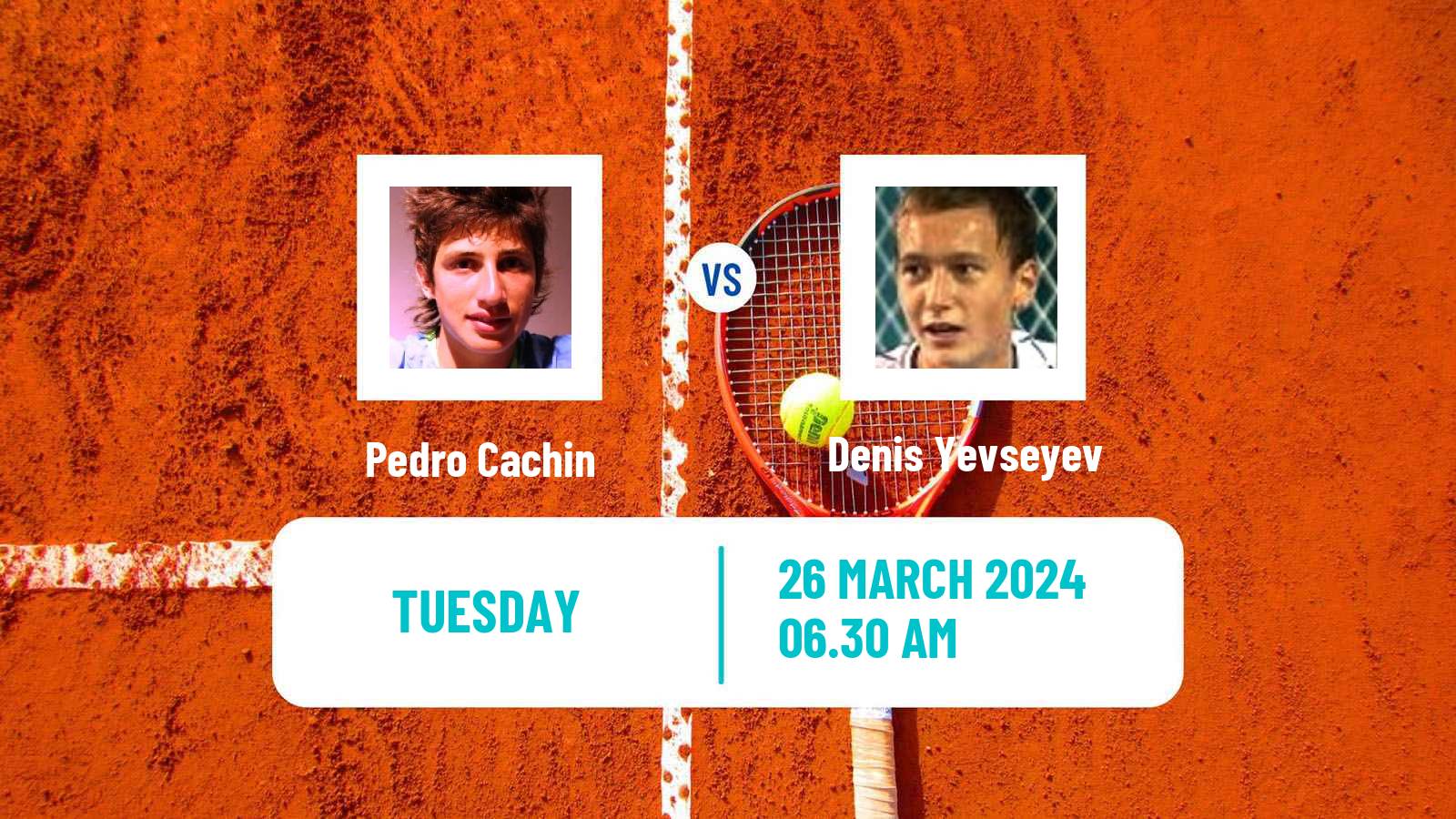Tennis Girona Challenger Men Pedro Cachin - Denis Yevseyev